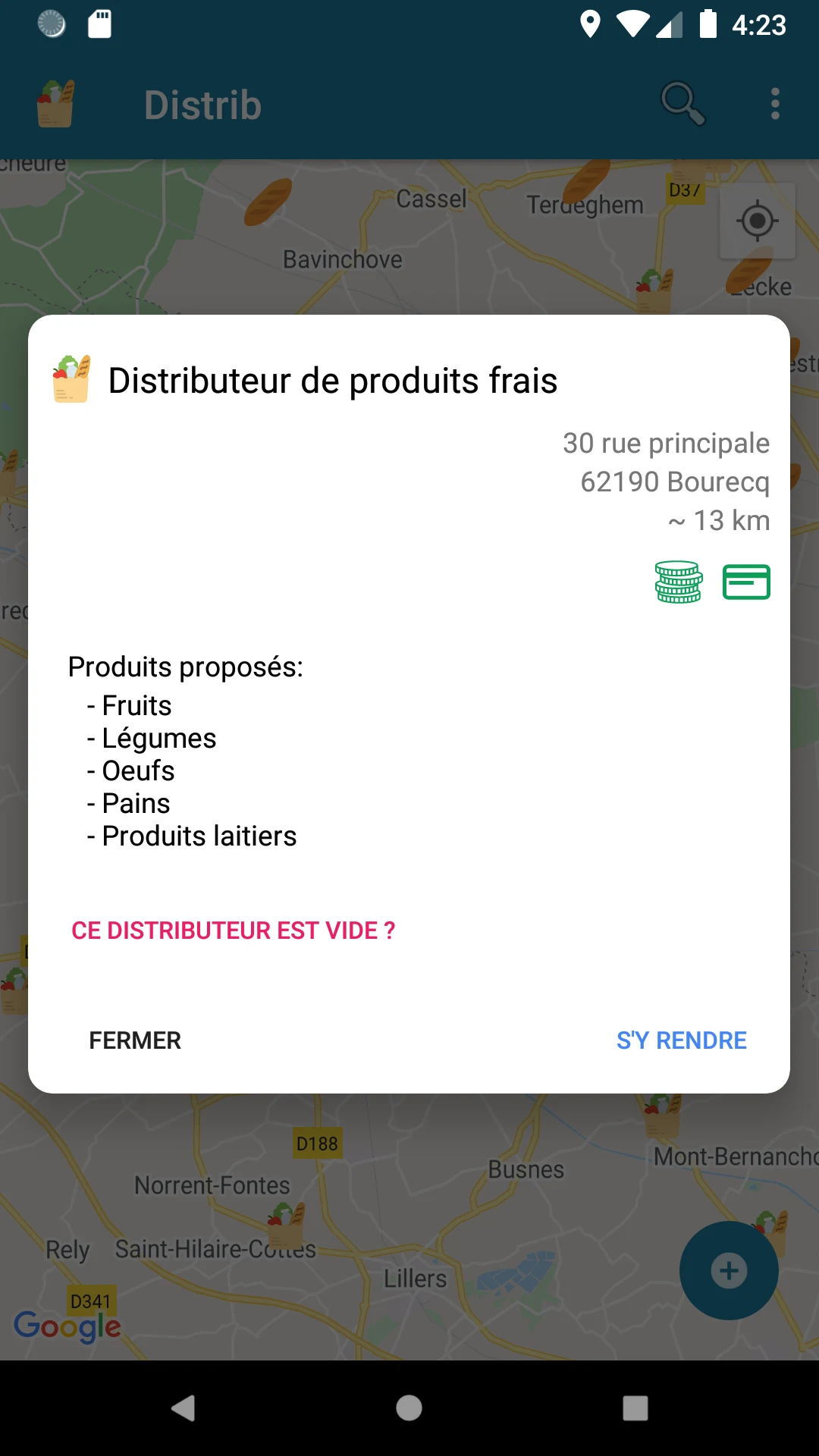 Distrib screenshot